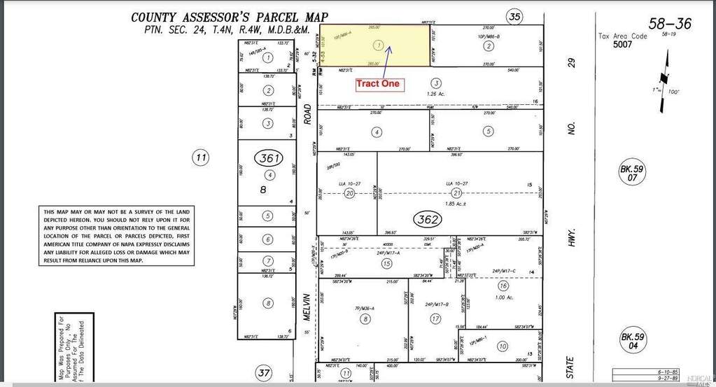 0 Melvin Road, American Canyon, CA 94503