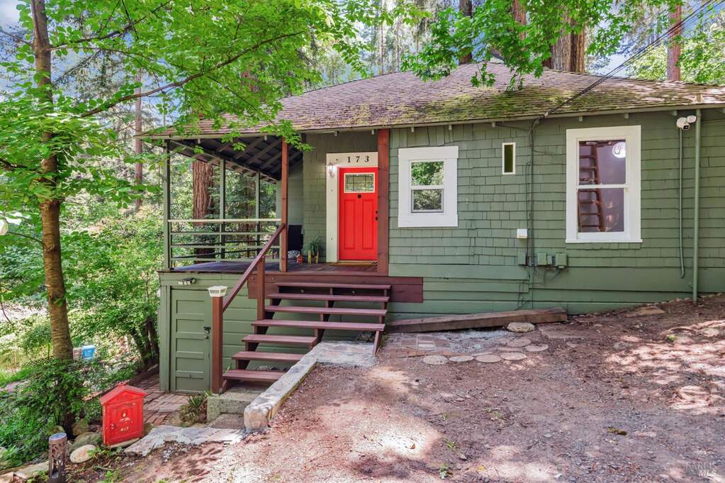 Welcome to 173 Redwood Avenue at 173 Redwood Avenue, Camp Meeker, CA 95419