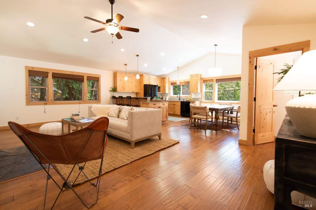 House staged at 9001 River Road, Forestville, CA 95436