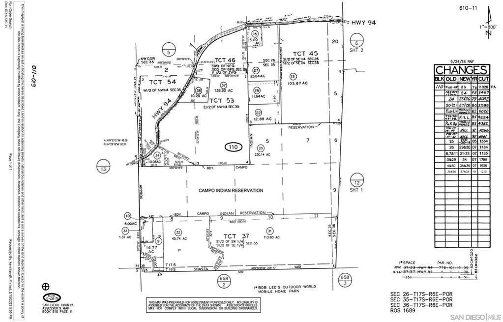 0 No Address, Boulevard, CA 91905 MLS 240003687SD Christie's