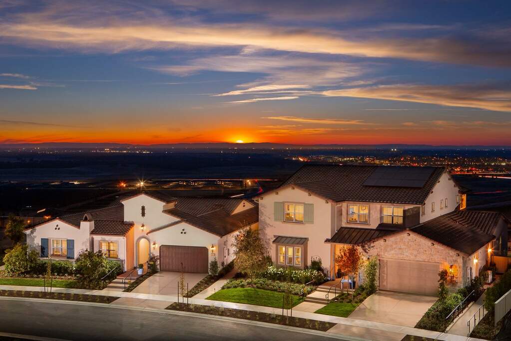 Images are of model homes for illustrative purposes only, not actual home listed. Home listed in under construction. at 14913 View Terrace Court, Folsom, CA 95630