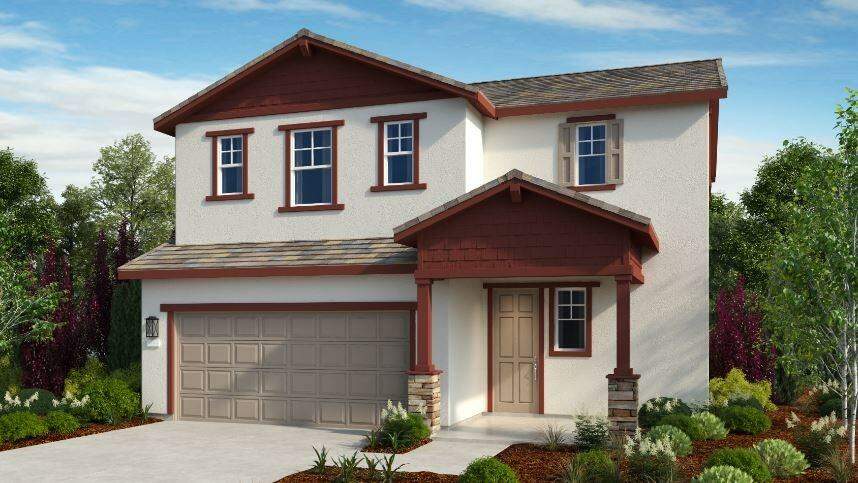 Mesa - Plan 1 C Rendering at 4389 Neptune Circle, Folsom, CA 95630