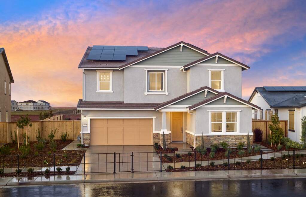 Model home pictured. at 3985 Mirecourt Circle, Rancho Cordova, CA 95742