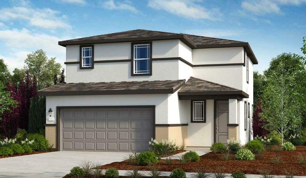 Hunter - Plan 2 D Rendering at 9969 Alpine Gold Way, Sacramento, CA 95829