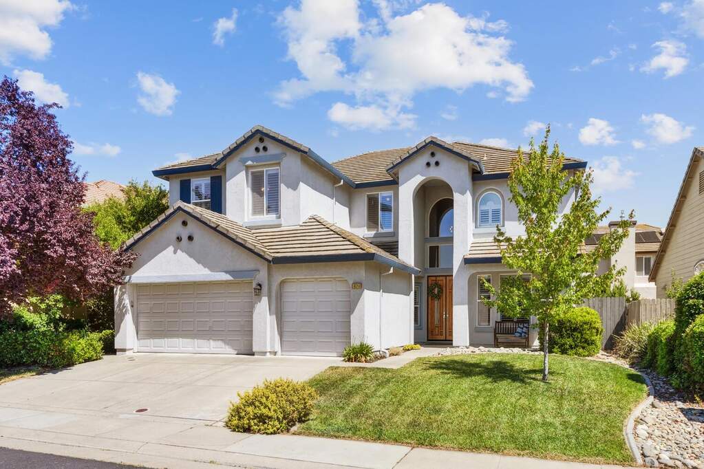 3 car garage with EPOXY FLOORING. at 10243 Stathos Drive, Elk Grove, CA 95757