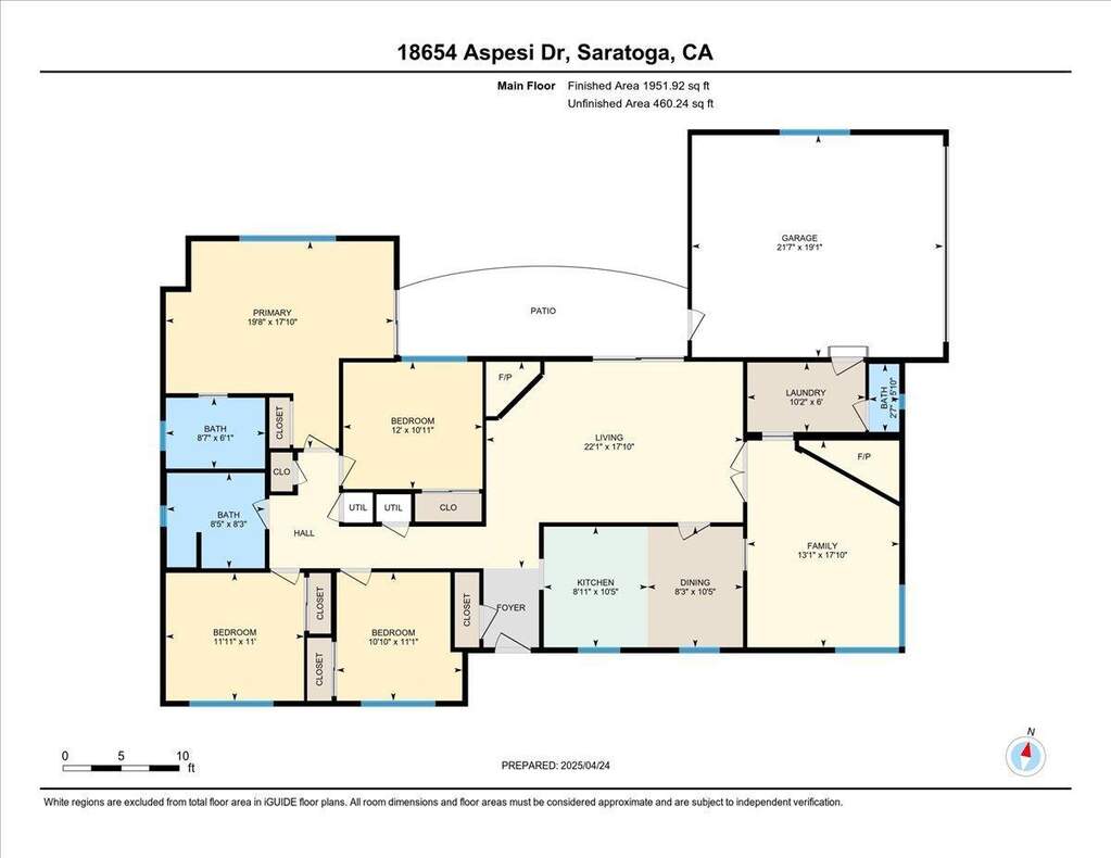 18654 Aspesi Drive, Saratoga, CA 95070
