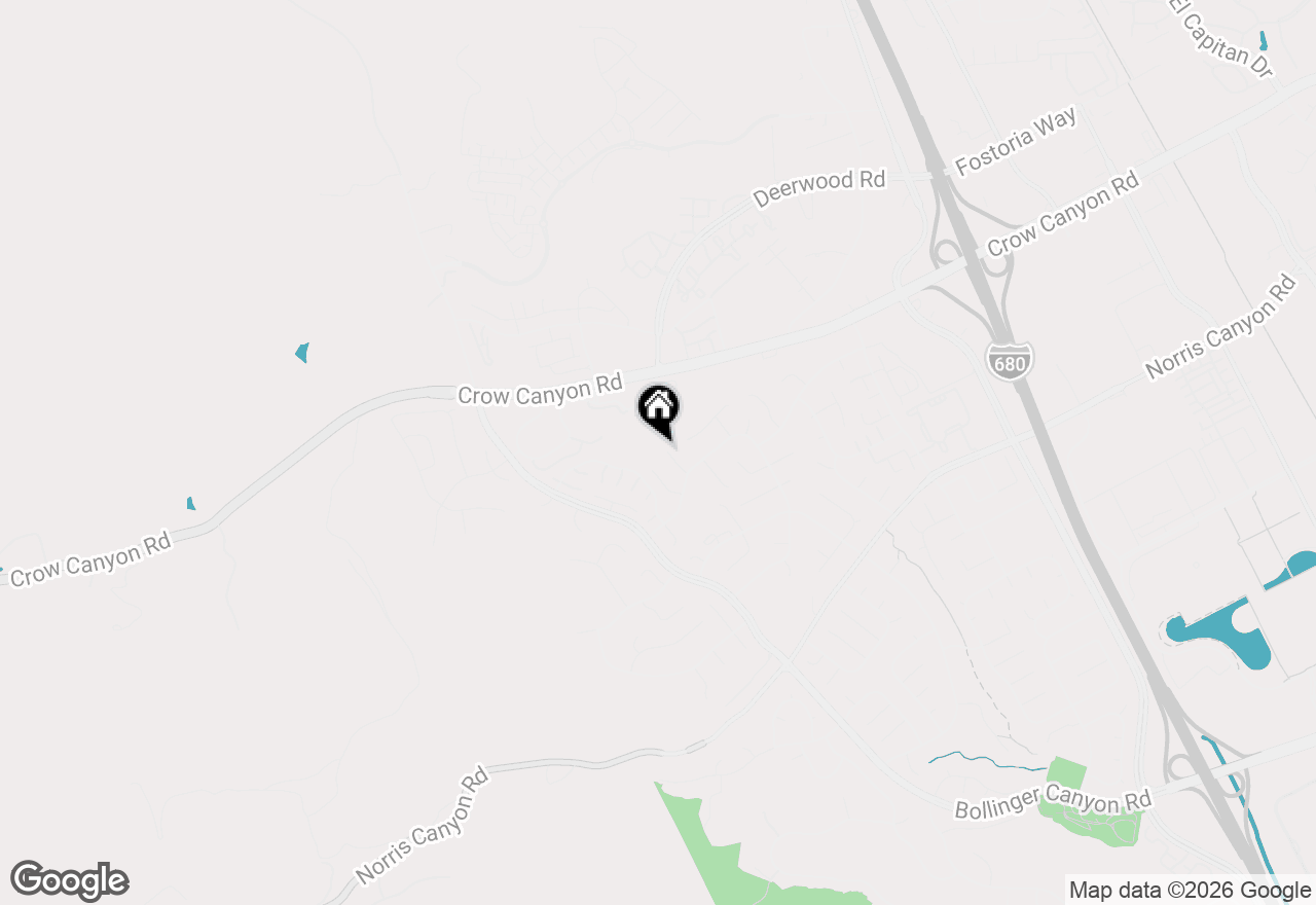Map of 550 Catanio Ct, San Ramon, CA 94583
