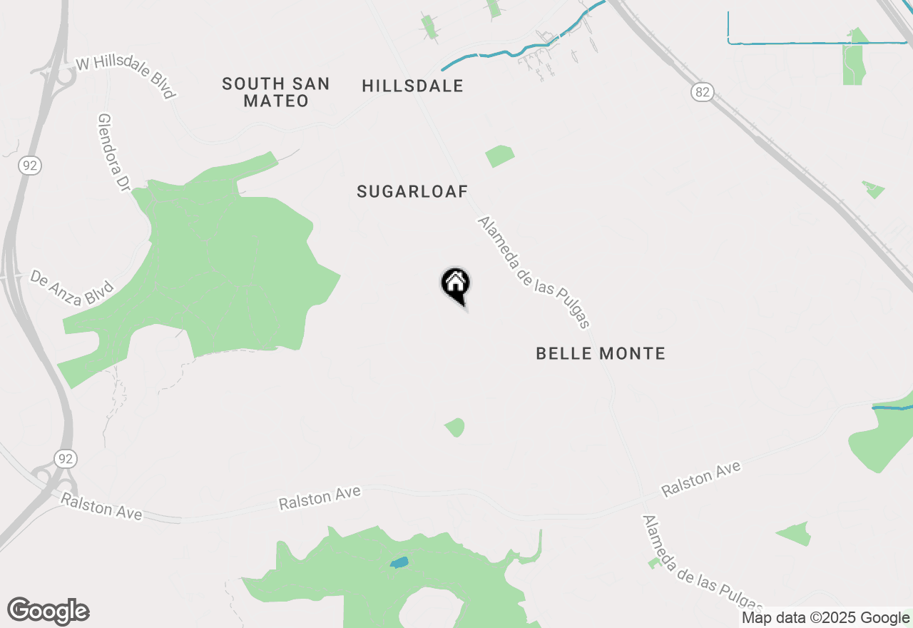 Map of 2310 Wooster Avenue, Belmont, CA 94002