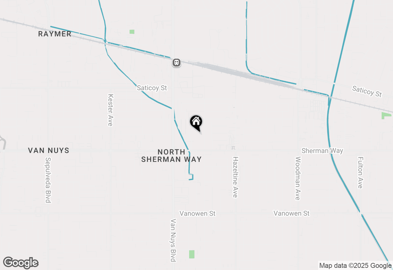 Map of 7320 Lennox Avenue #L15, Van Nuys, CA 91405