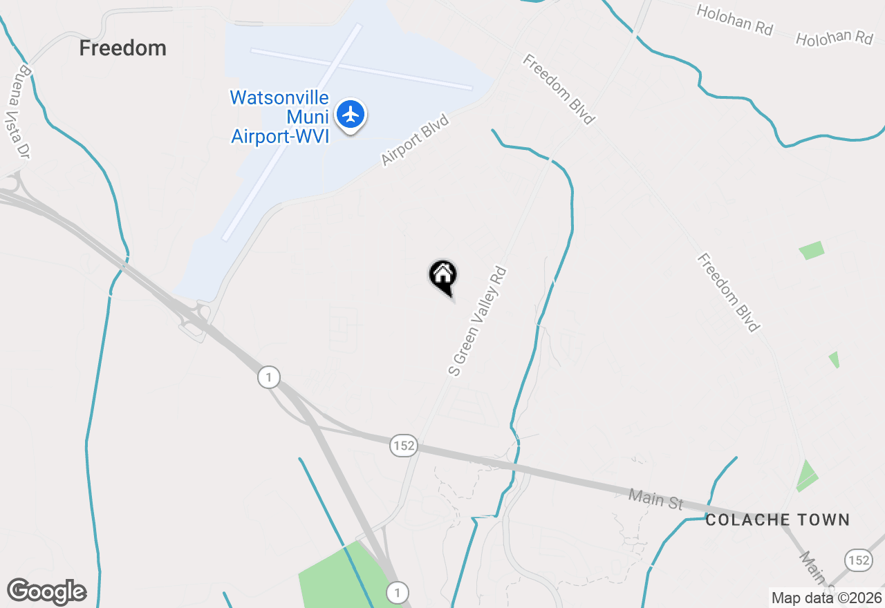 Map of 87 Lawrence Avenue, Watsonville, CA 95076