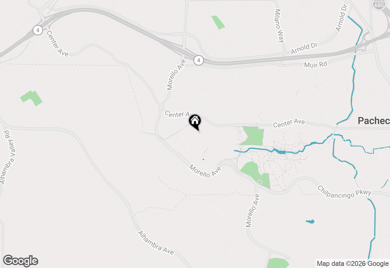 Map of 1418 Linton Place, Martinez, CA 94553