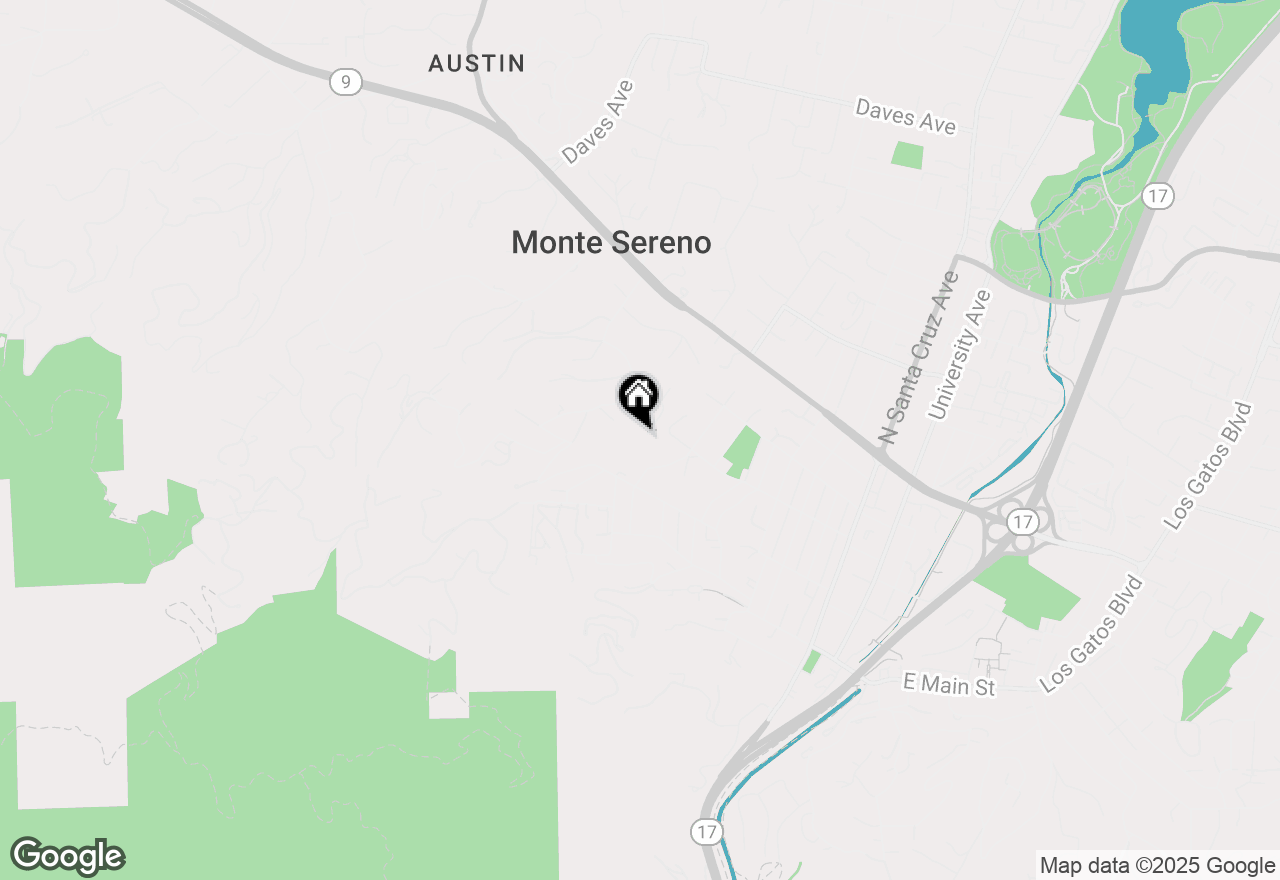 Map of 16325 Oakhurst Drive, Monte Sereno, CA 95030