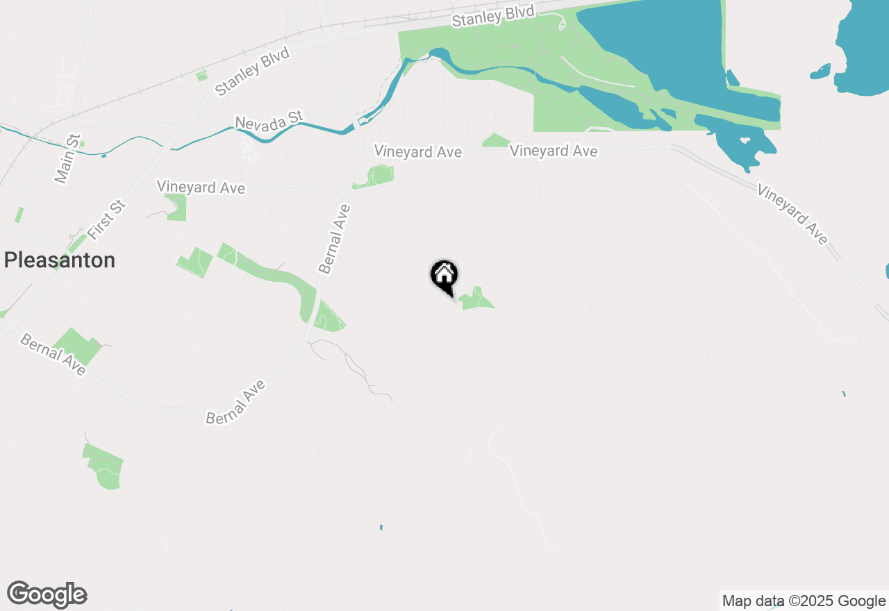 Map of 3379 Arbor Dr, Pleasanton, CA 94566