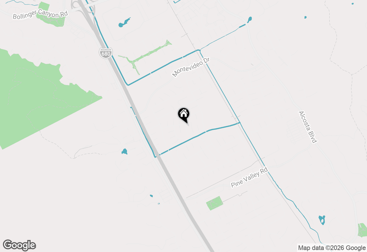 Map of 9881 Brunswick Way, San Ramon, CA 94583