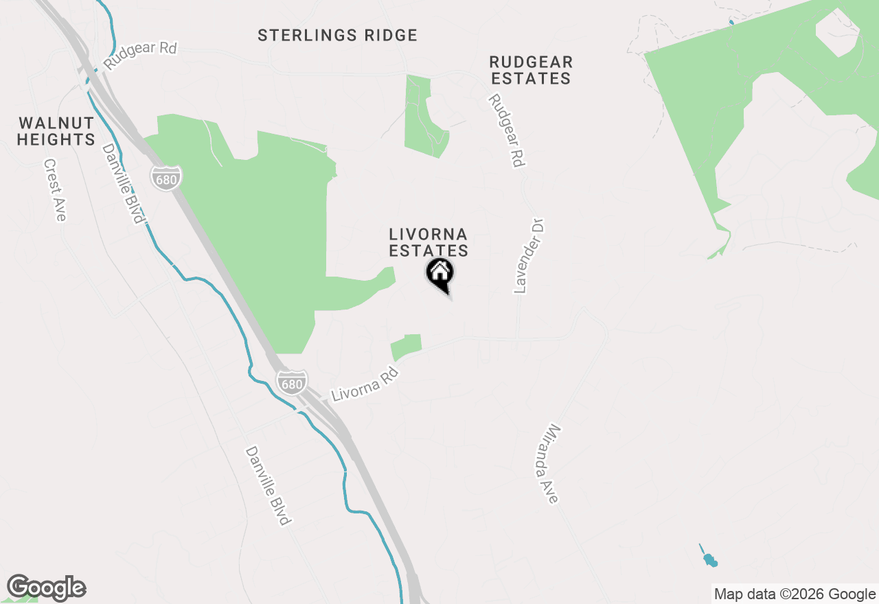 Map of 777 Palomino Ct, Walnut Creek, CA 94596
