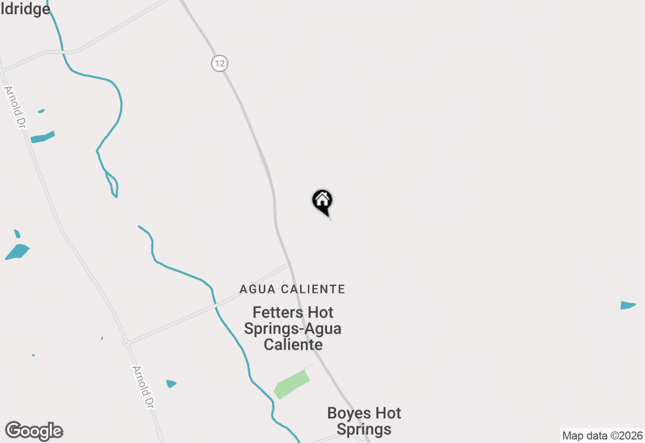 Map of 227 Theodor Lane, Sonoma, CA 95476