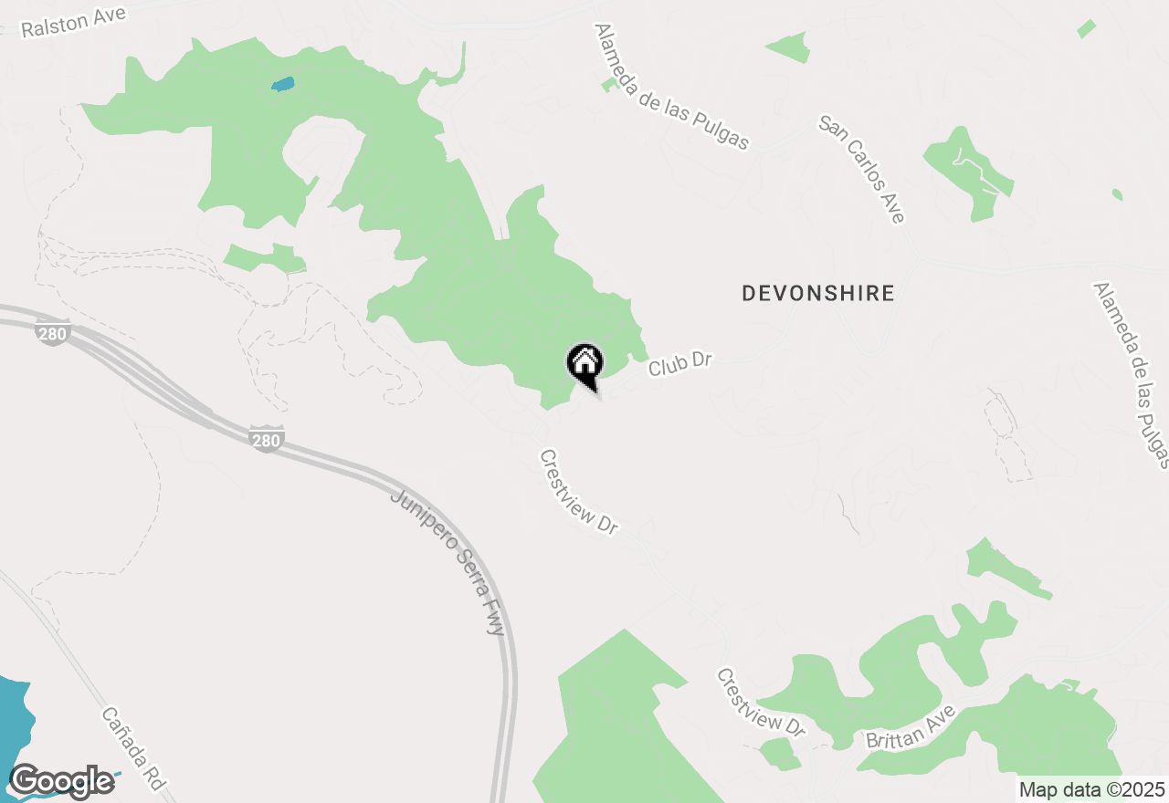 Map of 11 Mayflower Lane #242, San Carlos, CA 94070