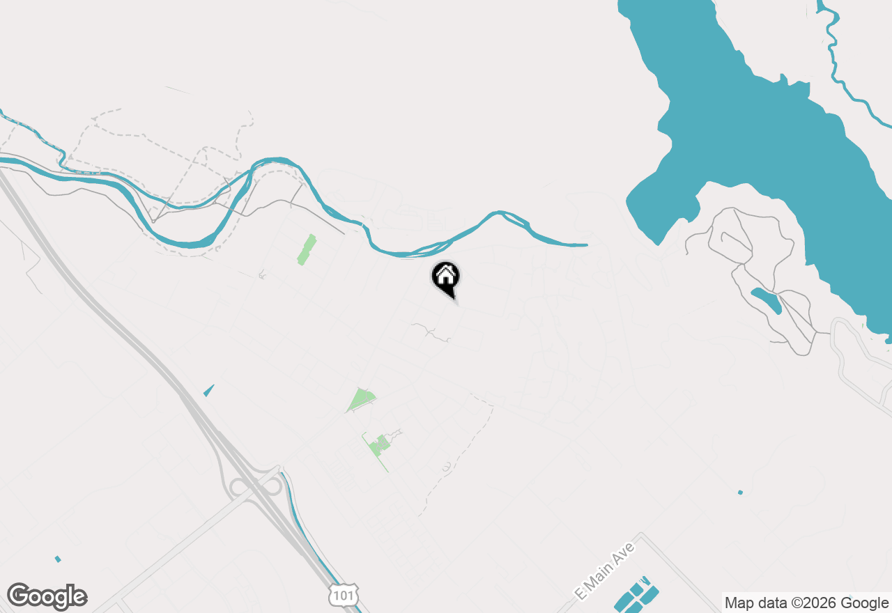 Map of 1680 Espana Way, Morgan Hill, CA 95037