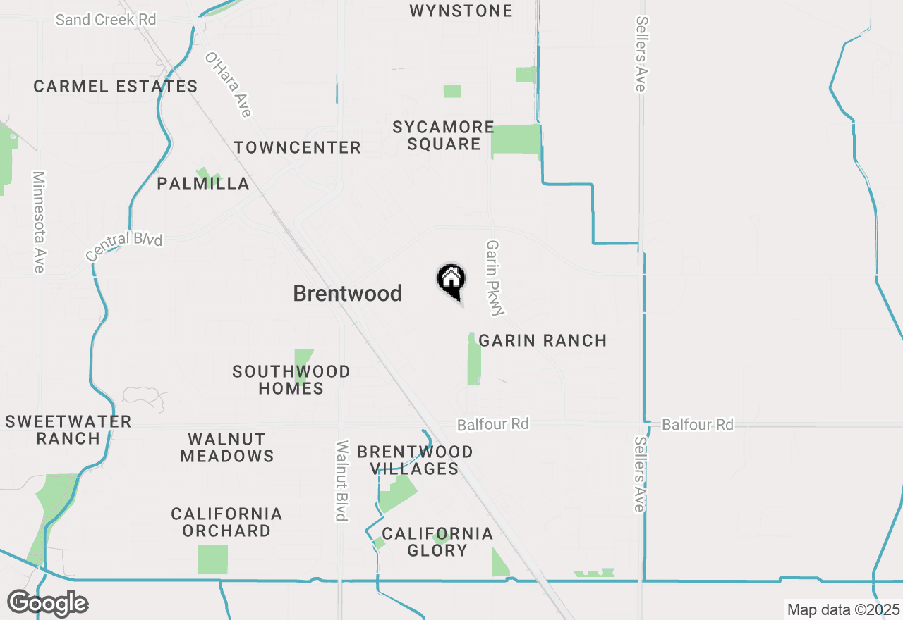 Map of 389 Black Rock Street, Brentwood, CA 94513
