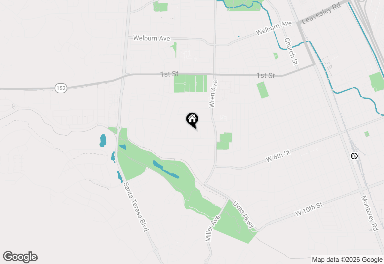 Map of 7631 Santa Paula Drive, Gilroy, CA 95020