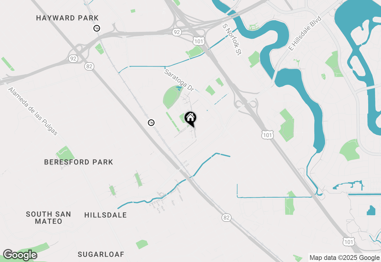 Map of 3069 Neves Road, San Mateo, CA 94403