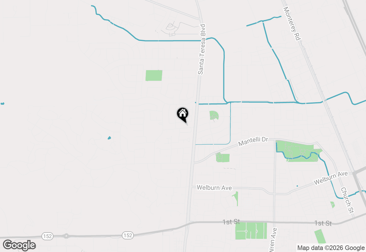 Map of 1165 Lerma Lane, Gilroy, CA 95020