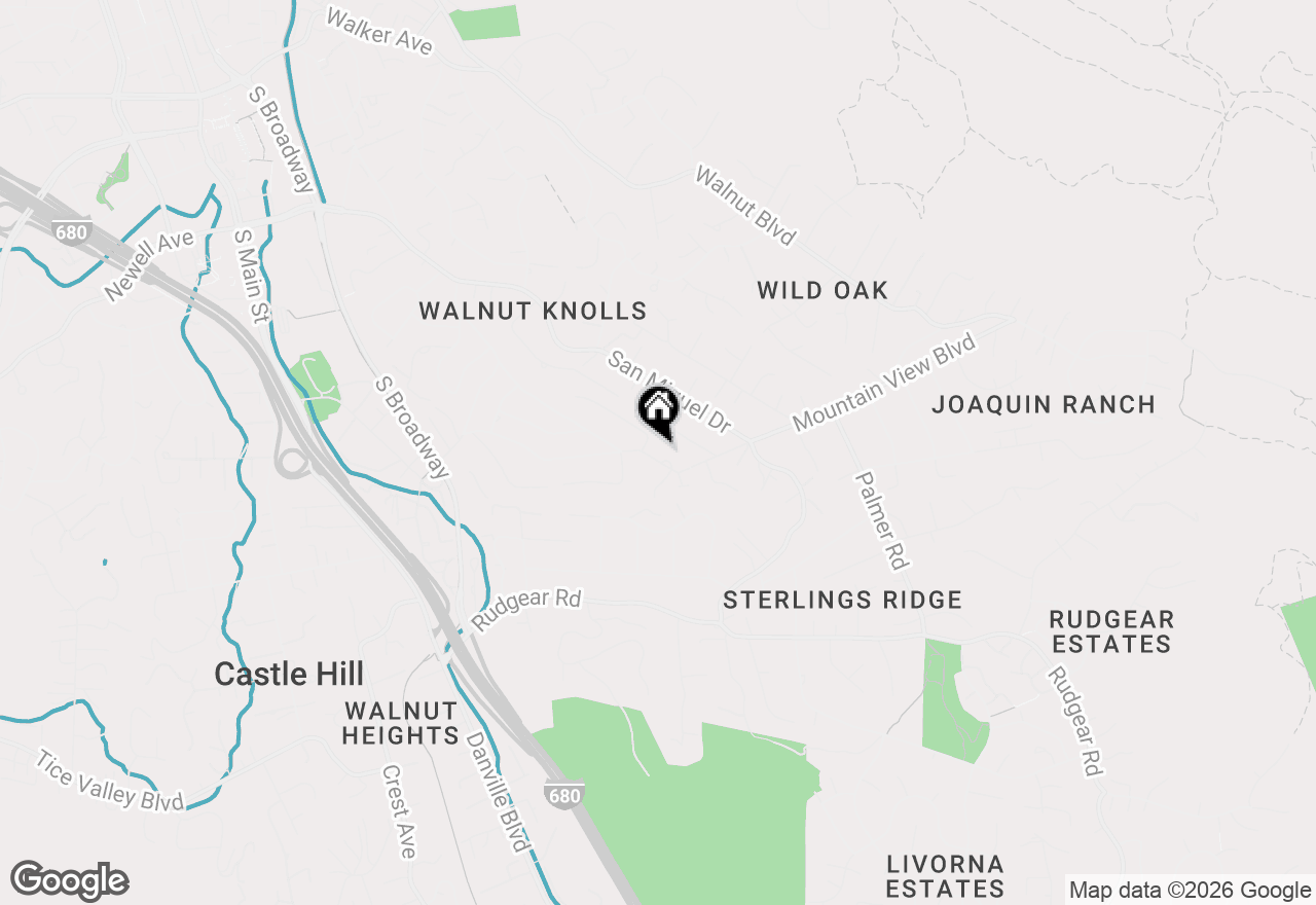 Map of 2216 Blackwood Dr, Walnut Creek, CA 94596