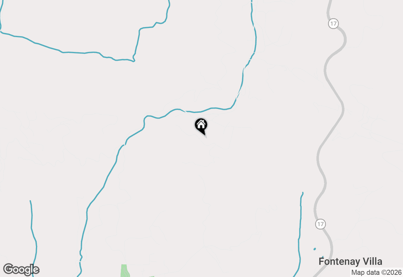 Map of 489 Northridge Drive, Scotts Valley, CA 95066