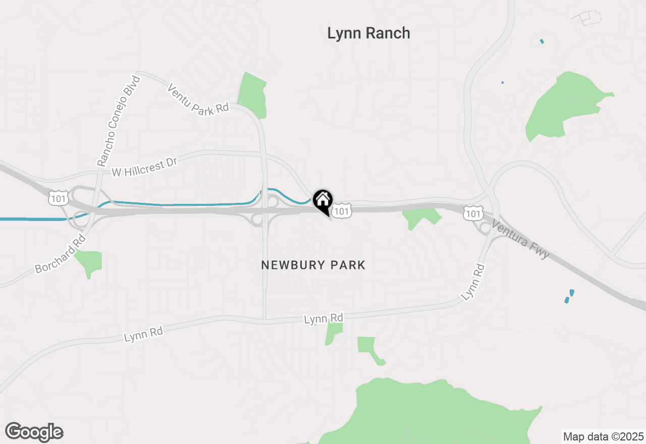 Map of 1180 Newbury Road, Newbury Park, CA 91320