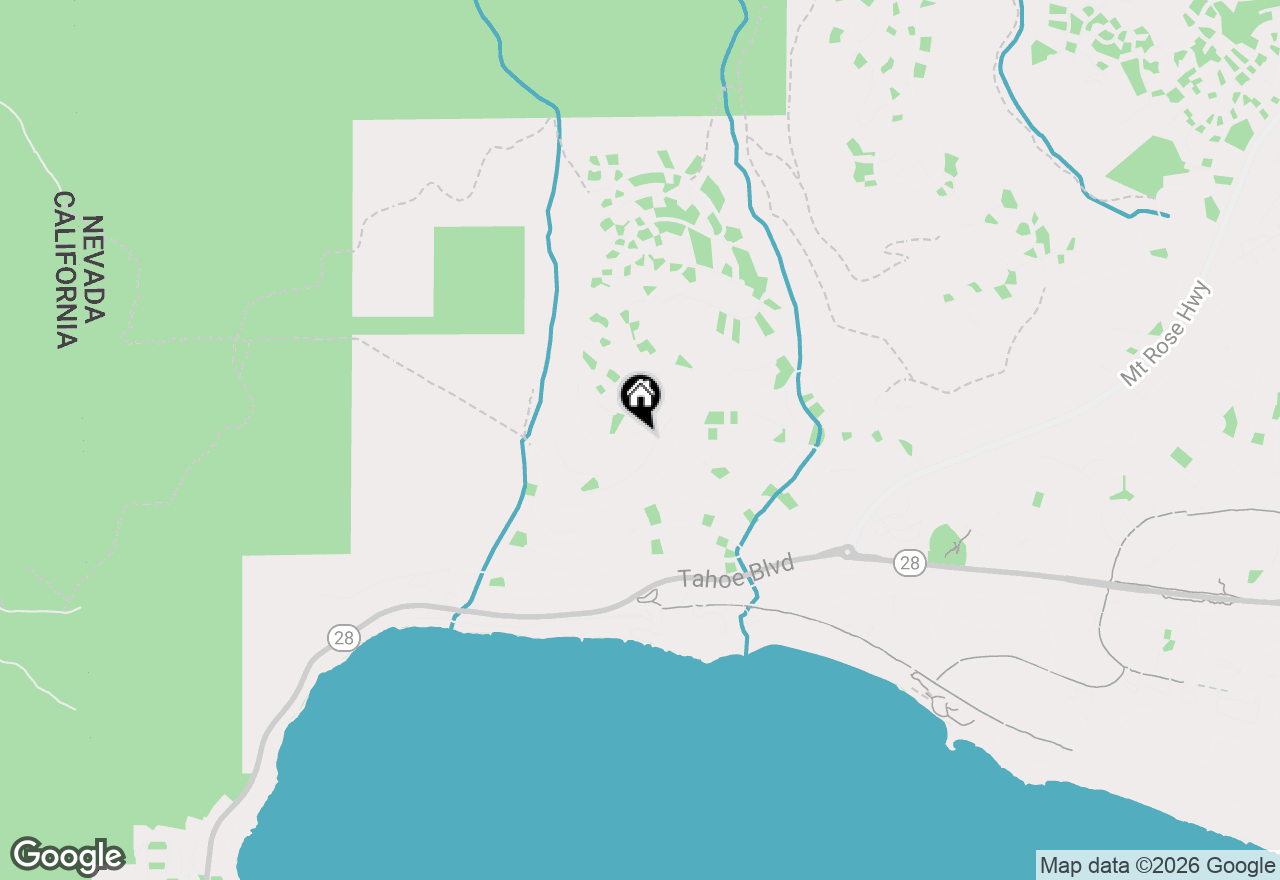 Map of 565 Alden Lane, Incline Village, NV 89451