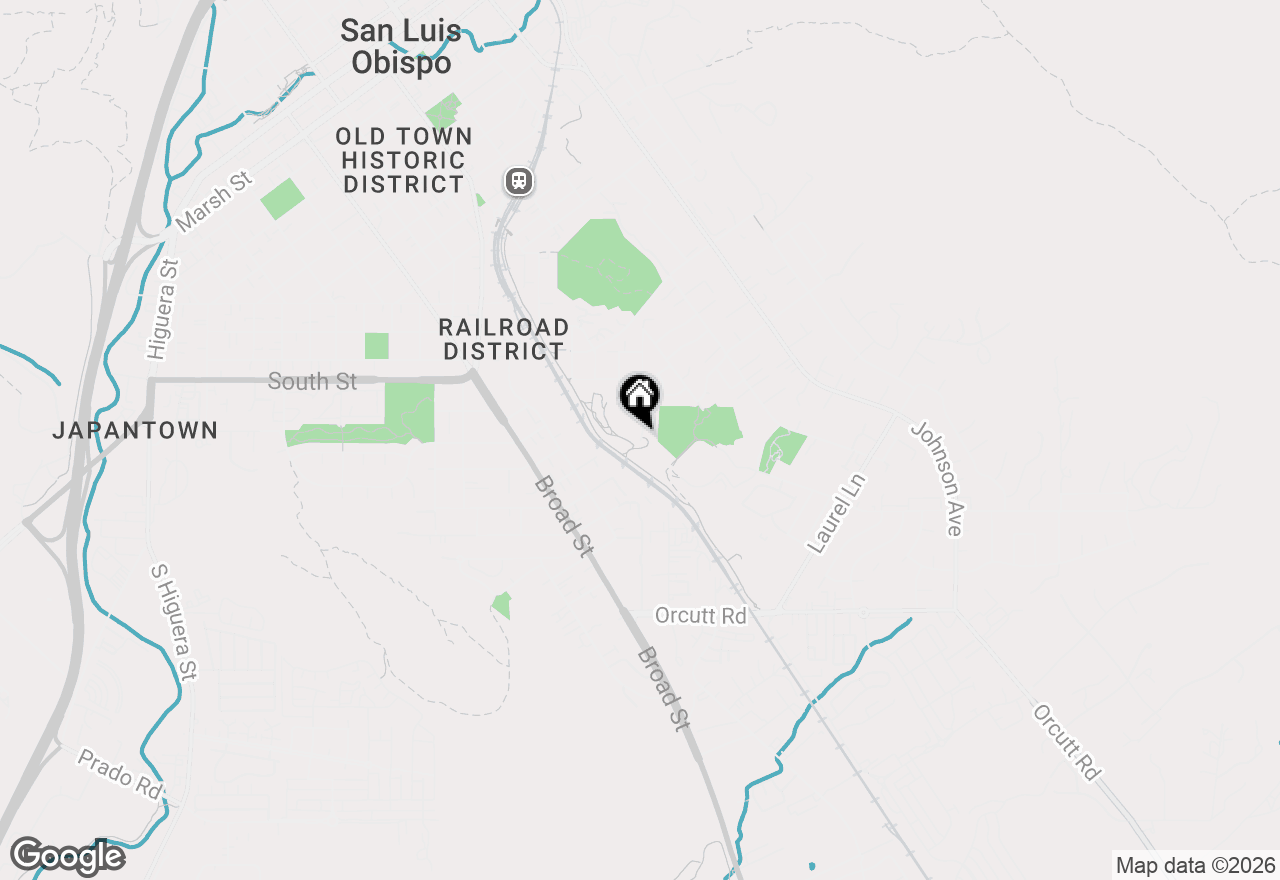 Map of 2357 Boulevard Del Campo, San Luis Obispo, CA 93401