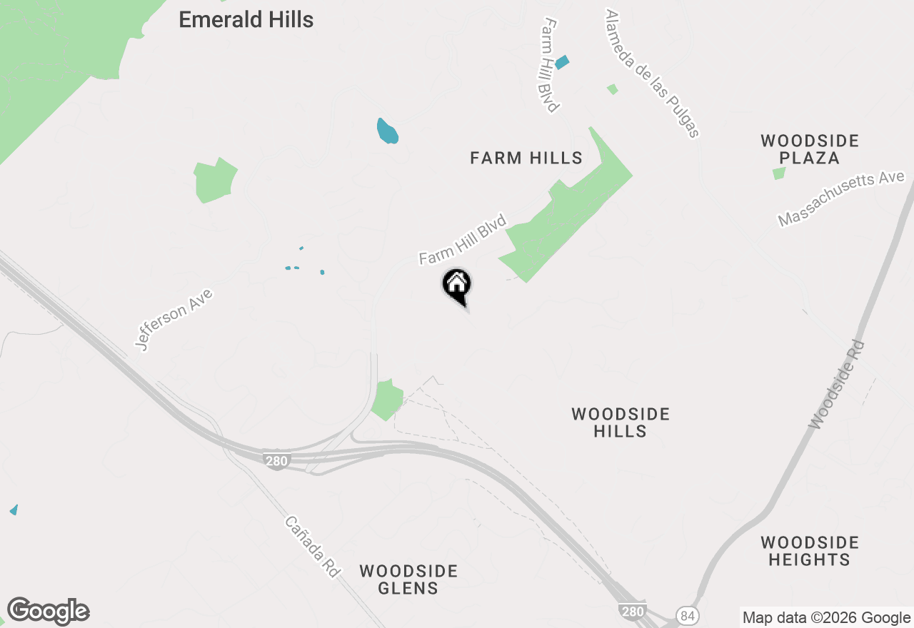 Map of 1104 Eden Bower Lane, Redwood City, CA 94061