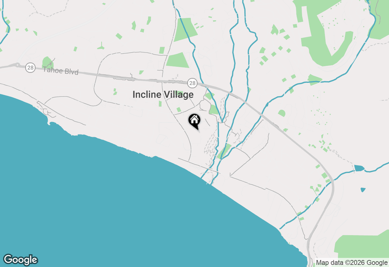 Map of 144 Village Boulevard #77, Incline Village, NV 89451