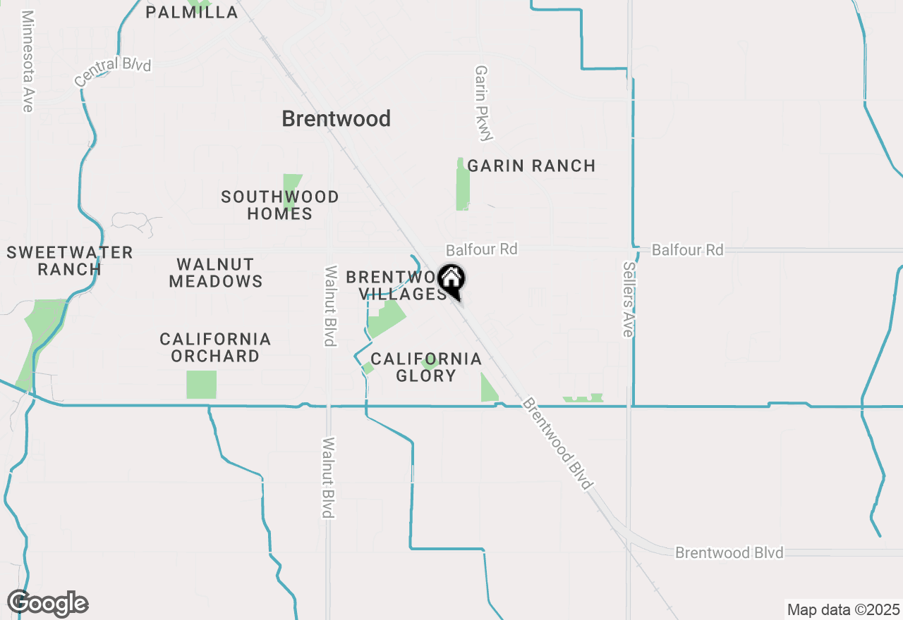 Map of 240 Alta St, Brentwood, CA 94513