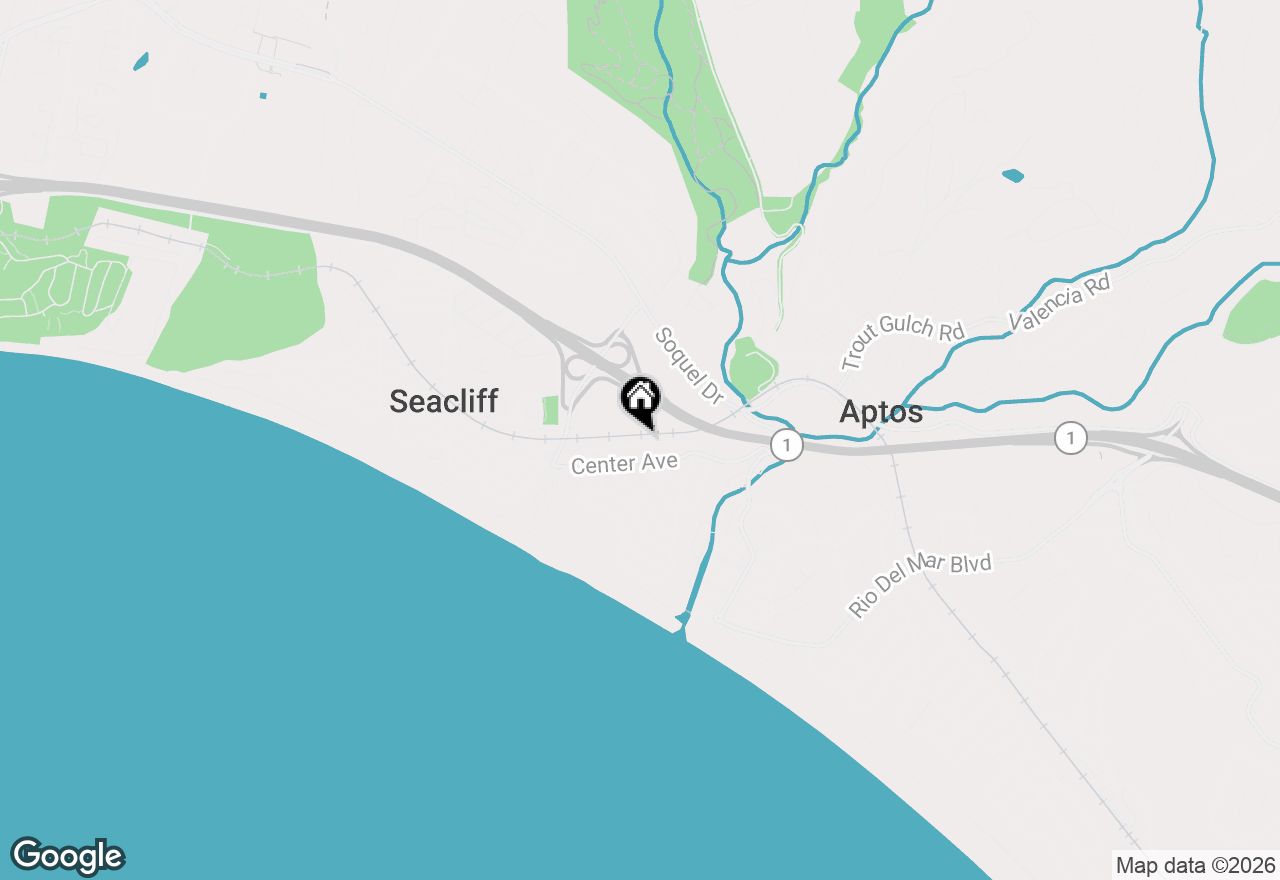Map of 236 North Avenue, Aptos, CA 95003