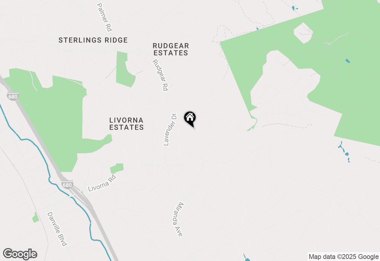 Map of 301 Ensley Court, Alamo, CA 94507