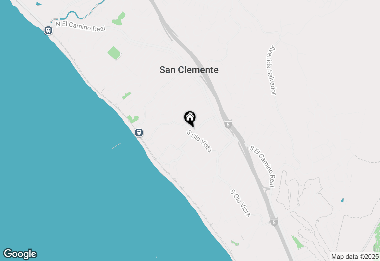 Map of 155 Avenida Barcelona #B, San Clemente, CA 92672