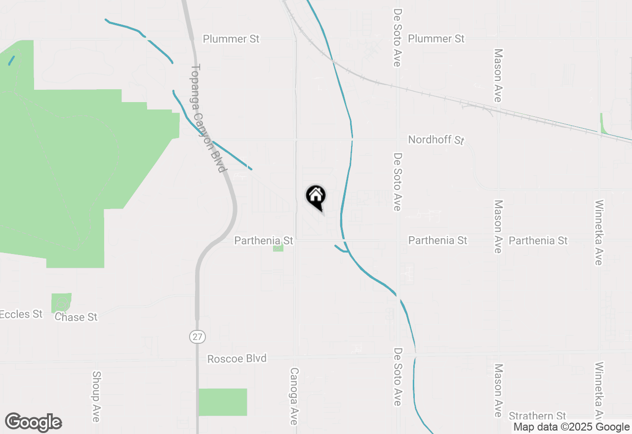 Map of 8801 Eton Avenue #71, Canoga Park, CA 91304