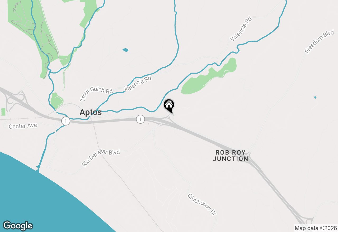 Map of 0 Rio Del Mar Boulevard, Aptos, CA 95003