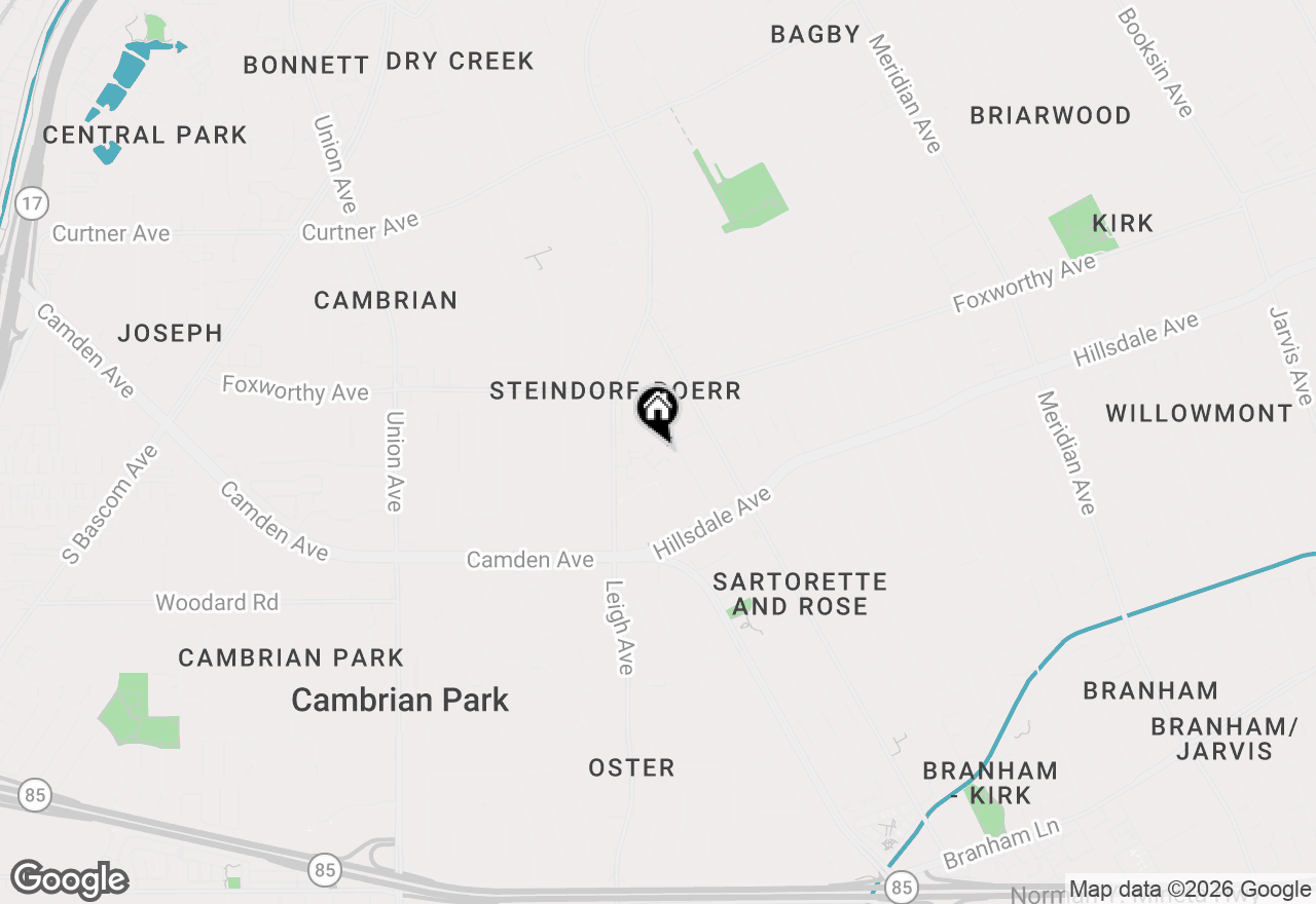 Map of 3226 Kimber Court #104, San Jose, CA 95124