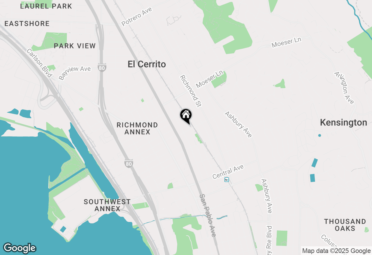 Map of 811 Lexington Ave, El Cerrito, CA 94530