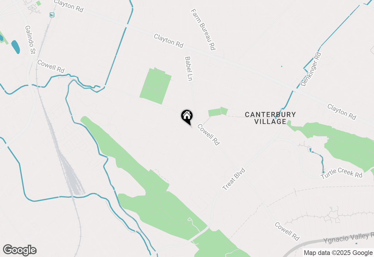 Map of 1170 Sunrise Hill, Concord, CA 94518