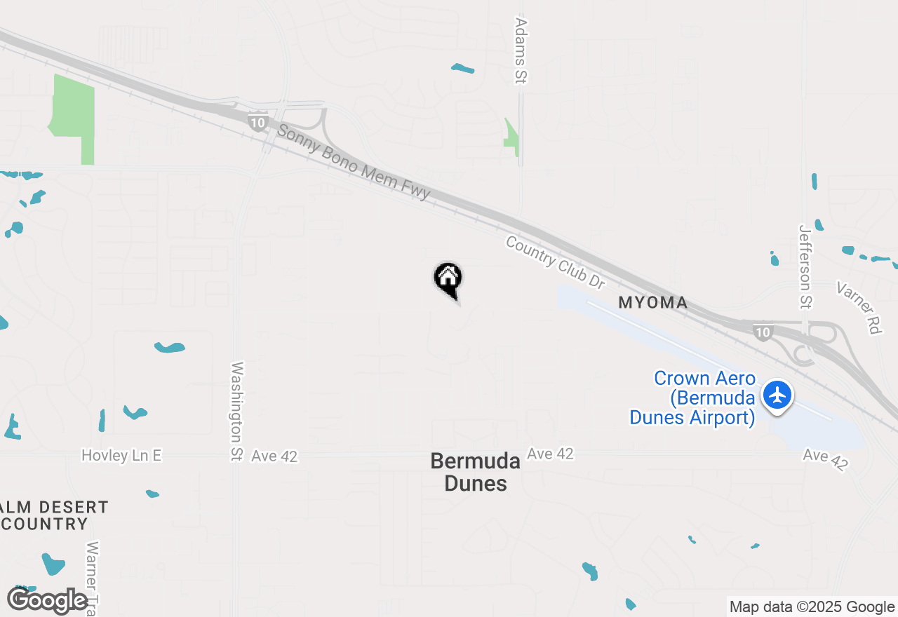 Map of 78751 Avenue 41, Bermuda Dunes, CA 92203