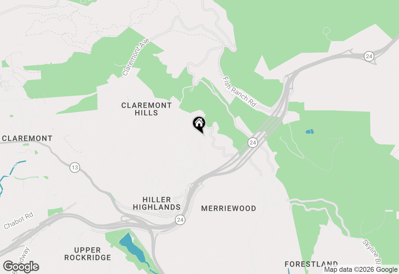 Map of 260 Caldecott Ln #307, Oakland, CA 94618