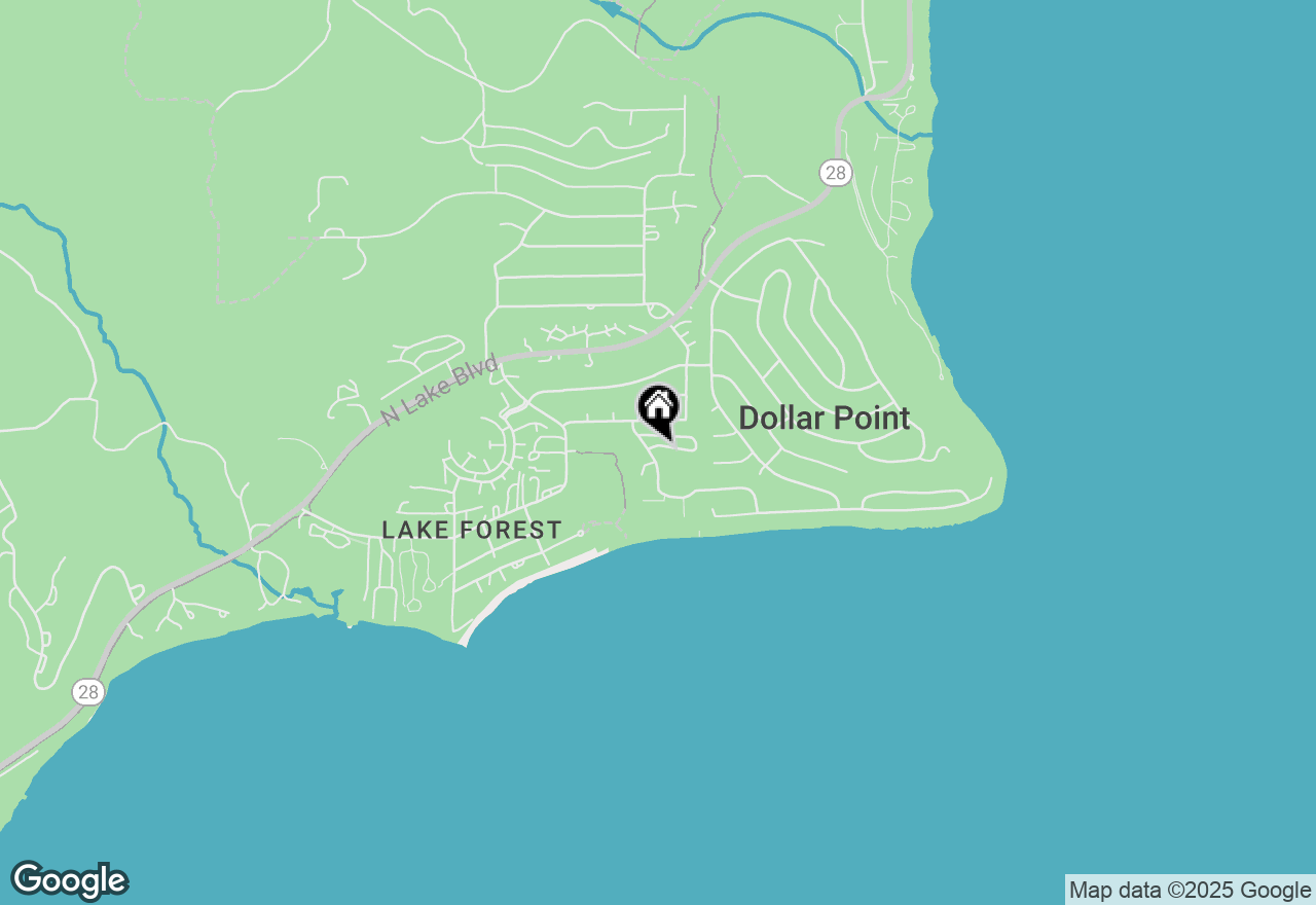 Map of 125 Lassen Drive #28, Tahoe City, CA 96145