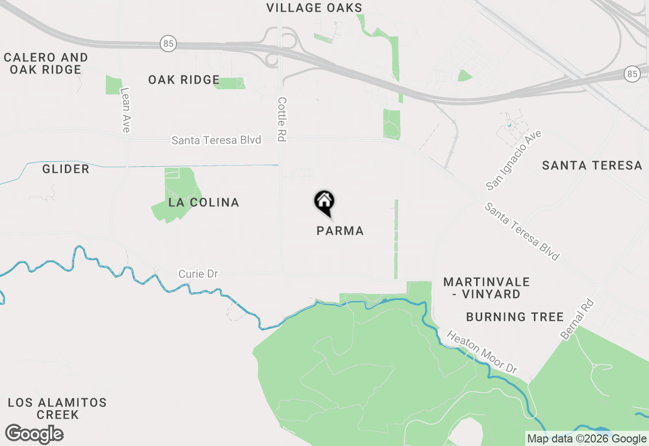 Map of 310 Viscaino Way, San Jose, CA 95119