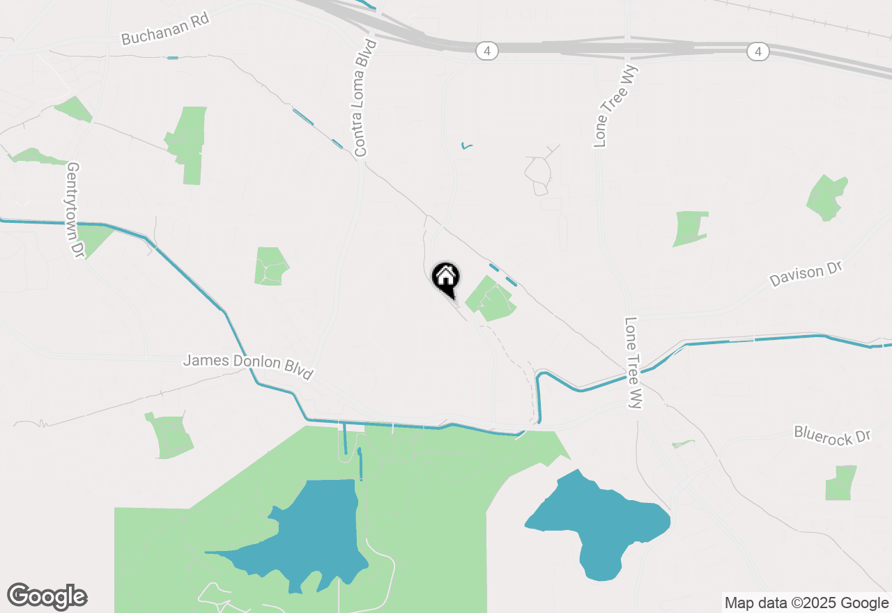 Map of 3213 Meadowbrook Road, Antioch, CA 94509