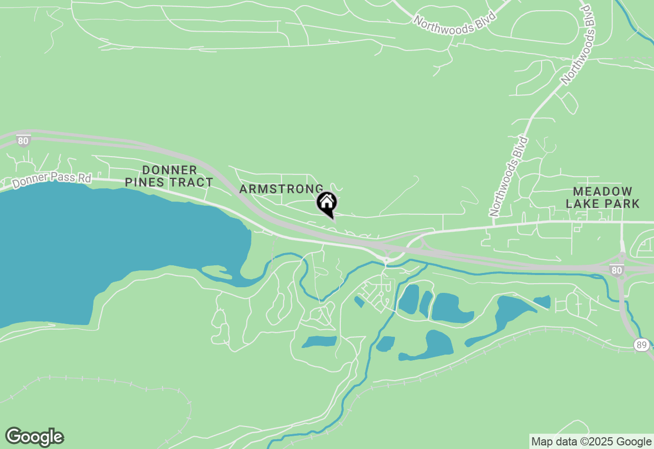 Map of 12600 Richards Boulevard, Truckee, CA 96161