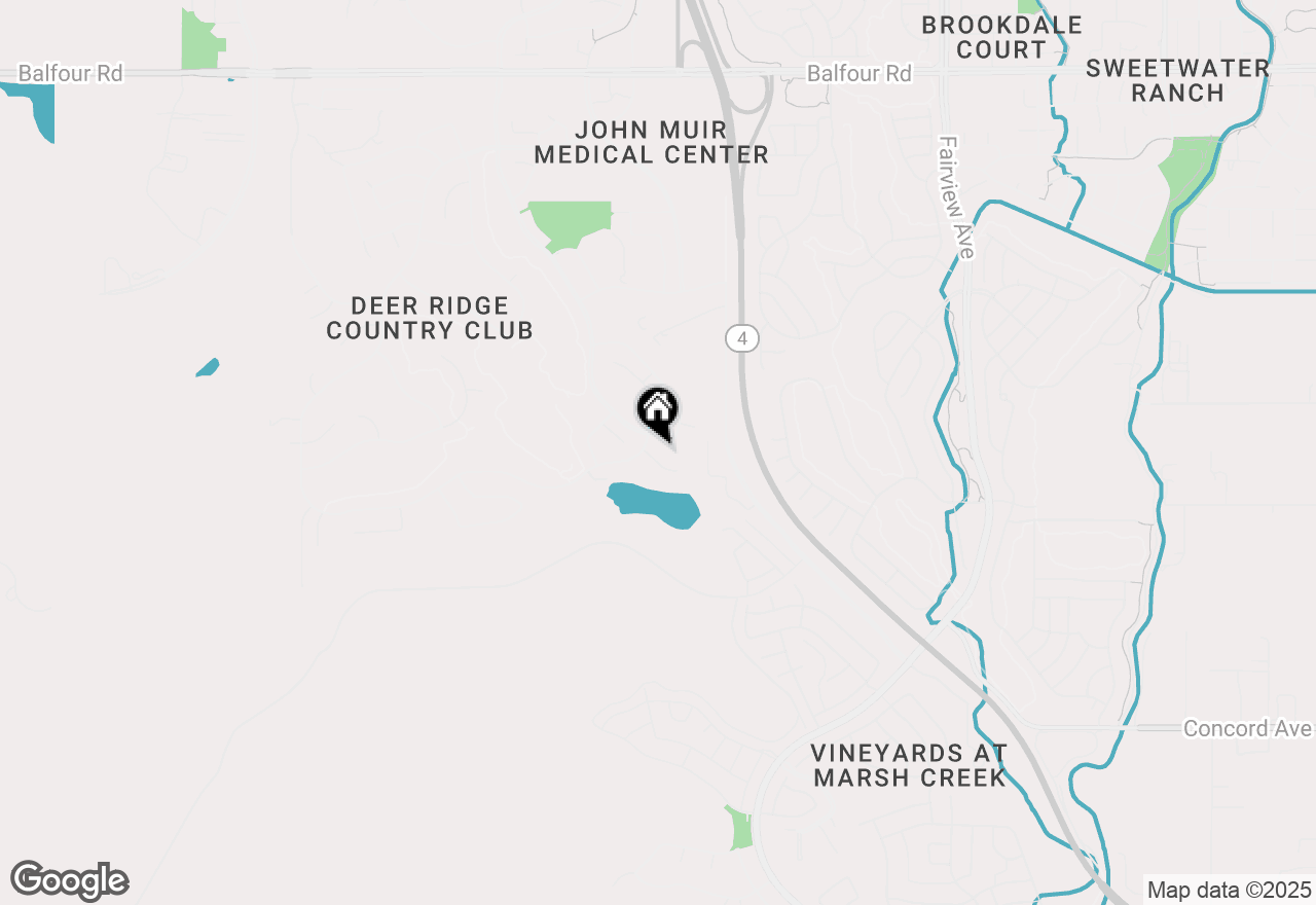 Map of 850 Monterey Ct, Brentwood, CA 94513