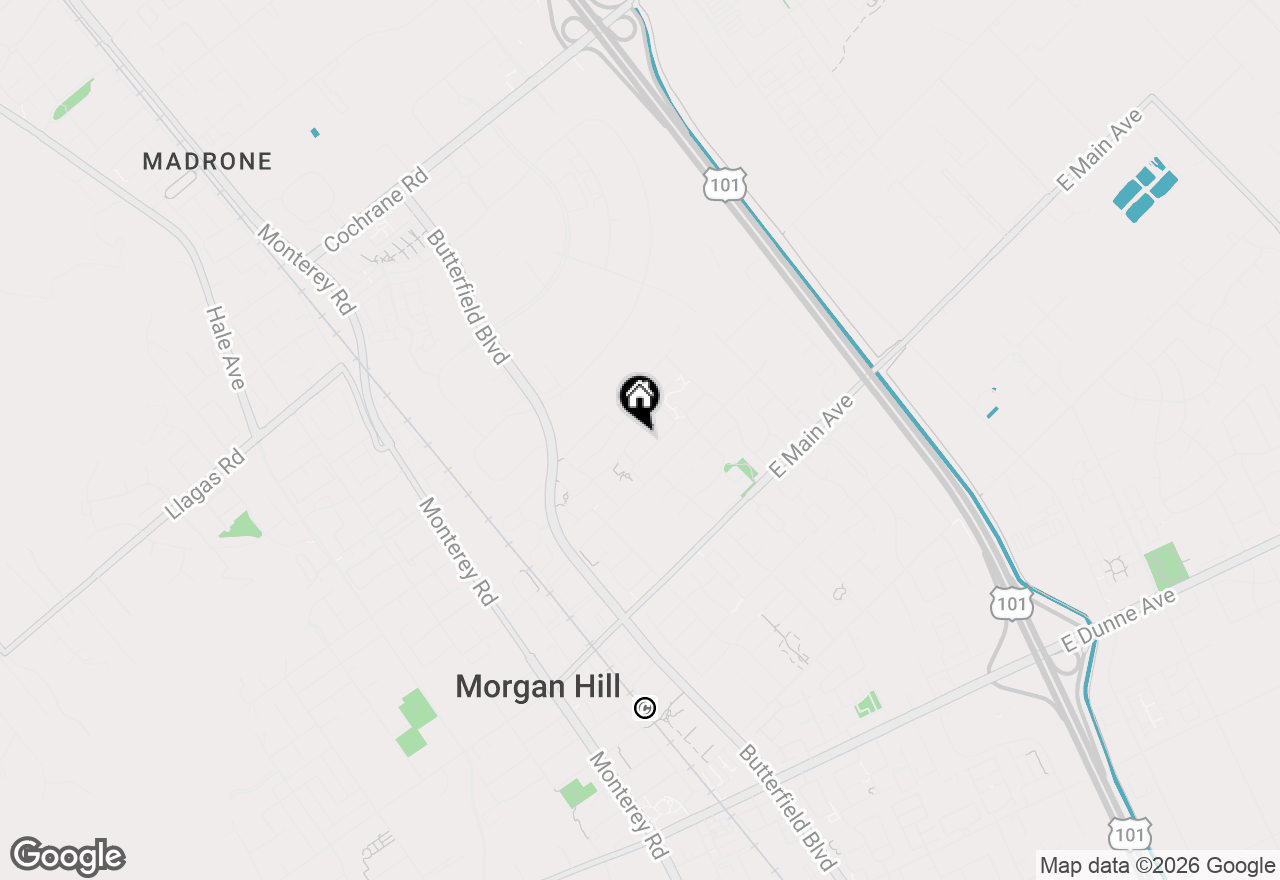 Map of 630 Calle Viento, Morgan Hill, CA 95037